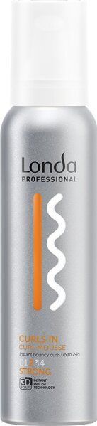 Londa - Curls In - Styling Mousse - 150 ml - Voor Natuurlijk Golvend Haar