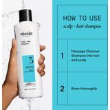 Nioxin - System 3 Cleanser Shampoo - Voor Gekleurd en Beschadigd Haar - 300ml