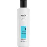 Nioxin - System 3 Cleanser Shampoo - Voor Gekleurd en Beschadigd Haar - 300ml