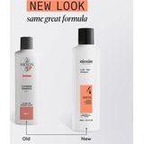 Nioxin - System 4 - Cleanser Shampoo - Voor Gekleurd Haar - 300ml