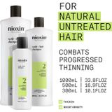 Nioxin - System 2 Cleanser Shampoo - 1000 ml - Professionele Shampoo