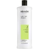 Nioxin - System 2 Cleanser Shampoo - 1000 ml - Professionele Shampoo