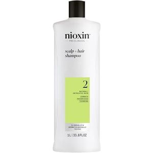 Nioxin System 2 Scalp + Hair Shampoo Shampoo tegen Dun wordend Haar 1000 ml