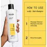 Nioxin - System 1 - Cleanser Shampoo - 300ml - Voor Natuurlijk Haar