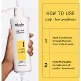 Nioxin - System 1 - Conditioner - 300ml - Voor Natuurlijk Haar met Lichte Uitdunning