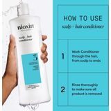 Nioxin - System 3 Scalp Revitalizer Conditioner - 1000ml - Voor Gekleurd Haar
