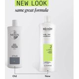 Nioxin - System 2 Scalp Revitalizer Conditioner - 1000ml - Voor Natuurlijk Haar