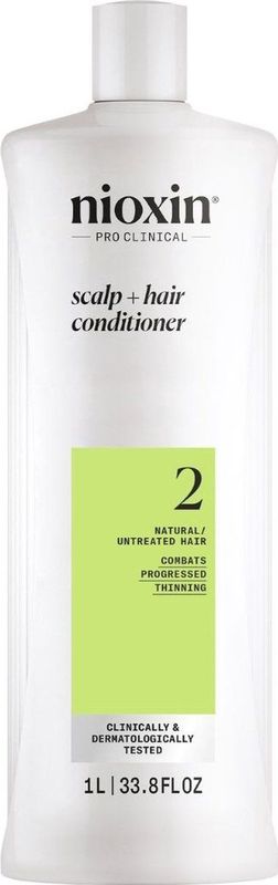 Nioxin - System 2 Scalp Revitalizer Conditioner - 1000ml - Voor Natuurlijk Haar