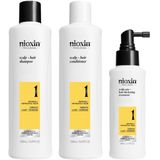 Nioxin - System 1 - Trial Kit - 3-delig - Onbehandeld Haar