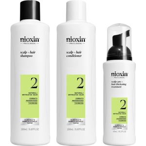 Nioxin - System 2 Trial Kit - Haargroeimiddelen - Set van 3 Producten