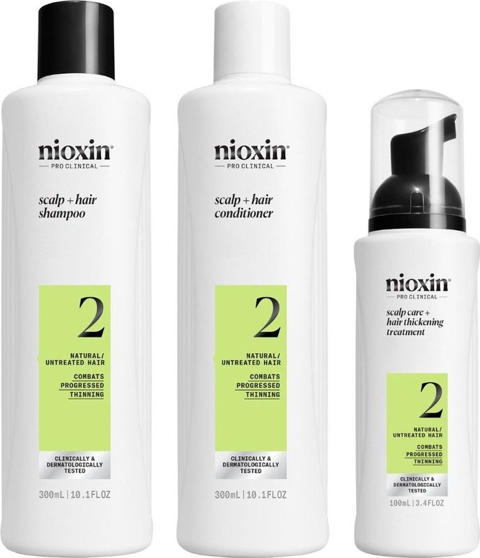 Nioxin - System 2 Trial Kit - Haarverzorgingsset - 3 Producten