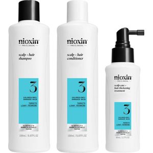 Nioxin - System 3 Trial Kit - Haargroeimiddelen - 3 Stuks