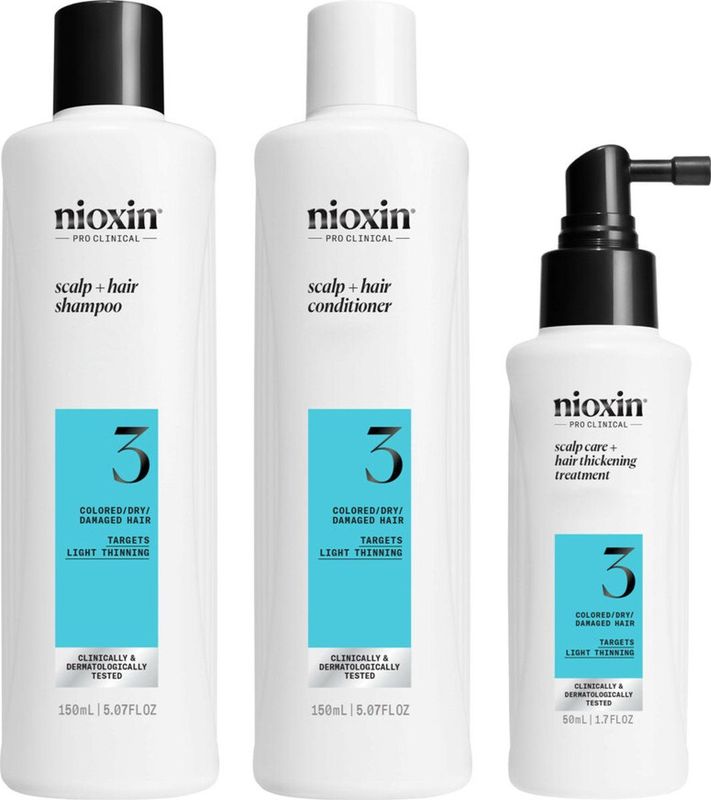 Nioxin - System 3 Trial Kit - Haargroeimiddelen - 3 Stuks