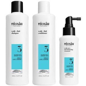 Nioxin - System 3 - Gift Set - Gekleurd Haar - 3 st