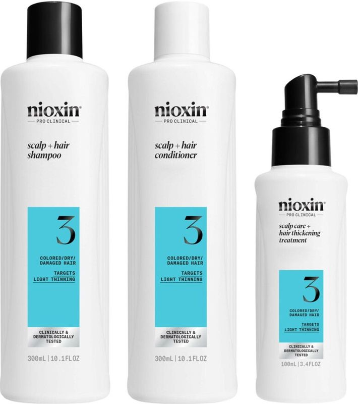 Nioxin - System 3 - Trial Kit - Voor Gekleurd Haar - 3 Stuks