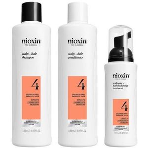 Nioxin - System 4 - Gift Set - Gekleurd Haar - 3 st