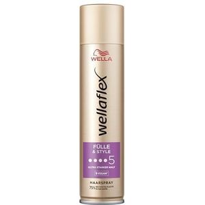Wellaflex - Vol & Style - Haarspray - 250 ml - Ultra Sterke Grip - Veganistisch