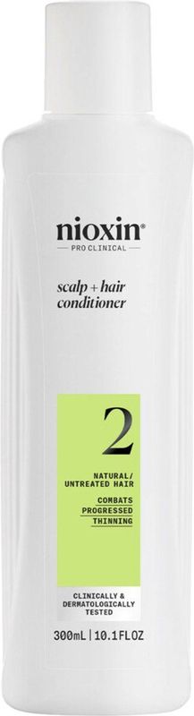 Nioxin - System 2 - Conditioner - 300ml - Vermindert haaruitval door breuk tot 91%