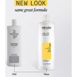 Nioxin - System 1 Conditioner - 1000ml - Voor Natuurlijk Dunner Haar