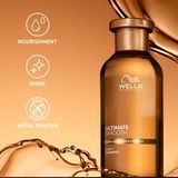 Wella - Ultimate Smooth - Shampoo - 250ml - Voor Droog en Dof Haar