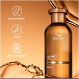 Wella - Ultimate Smooth - Shampoo - 100 ml - Met Squalaan & Omega-9
