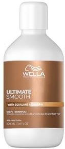 Wella - Ultimate Smooth - Shampoo - 100 ml - Met Squalaan & Omega-9