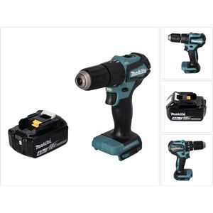 Makita DHP 483 M1 accu klopboormachine 18 V 40 Nm borstelloos + 1x oplaadbare accu 4.0 Ah - zonder oplader