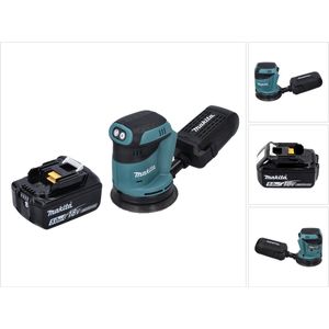 Makita DBO 180 T1 accu excentrische schuurmachine 18 V 125 mm + 1x oplaadbare accu 5.0 Ah - zonder oplader