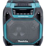 Makita DMR 203 - Bluetooth-luidspreker - 12 V 18 V - IP64 - Inclusief 2x Accu 4.0 Ah en Lader