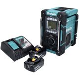 Makita - DMR 301 - Snoerloze Bouwplaatsradio - DAB / DAB+ / Bluetooth - Inclusief 2x Accu 6.0 Ah en Lader