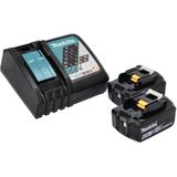 Makita - DMR 301 - Snoerloze Bouwplaatsradio - DAB / DAB+ / Bluetooth - Inclusief 2x Accu 6.0 Ah en Lader