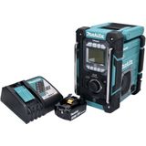 Makita - DMR 301 - Snoerloze Bouwplaatsradio - DAB / DAB+ / Bluetooth - Inclusief Accu en Lader