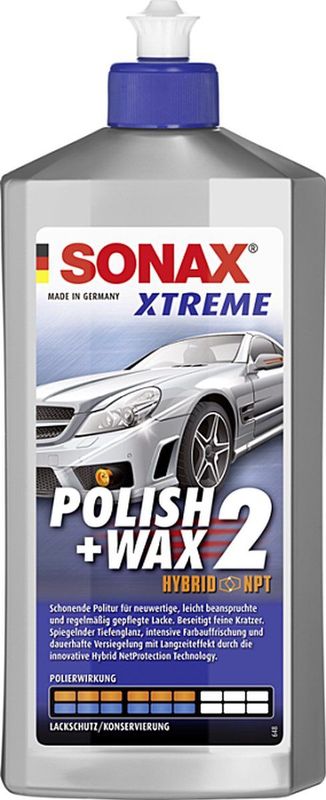 SONAX - Xtreme Polish+Wax 2 Hybrid NPT - Auto Polijstmiddel