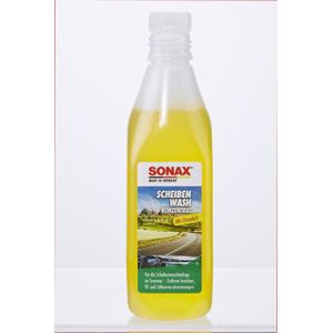 Sonax Ruiten Helder – Citrusscentre reinigingsconcentraat voor helder zicht, verwijdert insecten, olie, roest en siliconen, zonder spanningsbarsten in koplampen - 250ML
