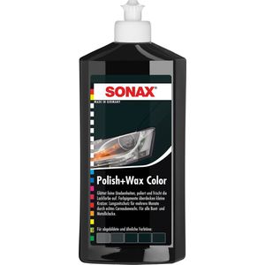 Sonax - Polish & Wax - Onderhoudsmiddel - Zwart - 500ml