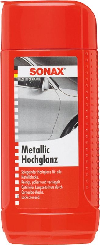 Sonax - Metallic Hoogglans Wax - 250ml - Voor Metallic Lak