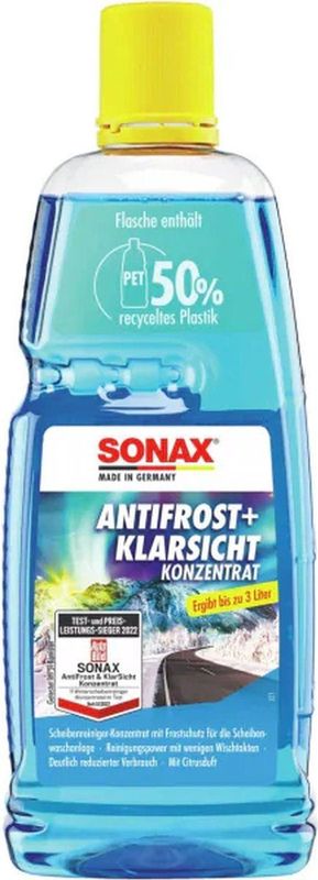 SONAX Antivries Ruitenwisservloeistof Concentraat tot -50 - 1 liter