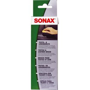 Sonax - Leer en Textiel Borstel - Zachte Haren - Geschikt Voor Alcantara