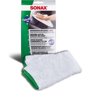 Sonax - Microvezeldoek - Wit - Wasbaar - 1 Stuk