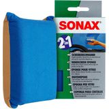 Sonax - Ruitenspons - Groen - Blauw - Twee-in-één Ontwerp