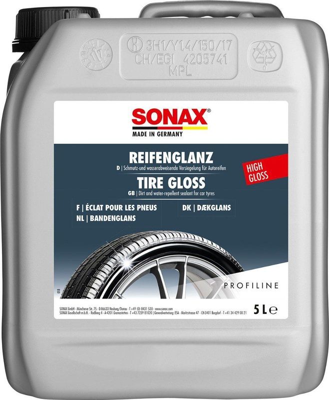 SONAX Bandenglans 5 liter - Jerrycan