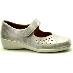 Solidus - 26450 - Bandschoenen - Silver - Leer