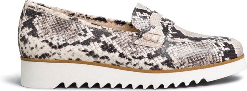 NeroGiardini E012072D Instappers - Beige - Leer Combi