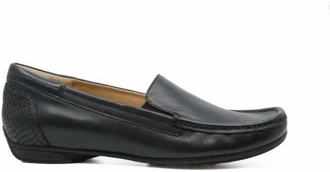 Helioform - 0405 Instappers - Navy Combi - Leer