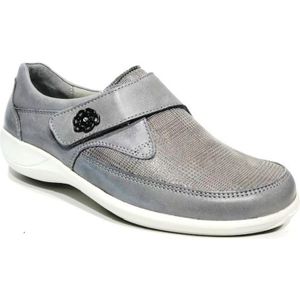 Stuppy - 1917 - Klittenbandschoenen - Zwart - Stretchleer