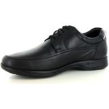 Q-Fit - 5220 Klittenbandschoenen - Zwart - Leer