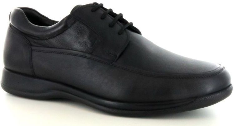 Q-Fit - 5220 Klittenbandschoenen - Zwart - Leer