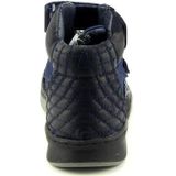 Track Style - 318887 - Klittenbandschoenen - Zwart - Leer