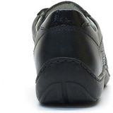 Waldläufer - 496013 - Veterschoenen - Zwart - Leer