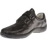 Waldläufer - 496301 - Klittenbandschoenen - Zwart - Leer